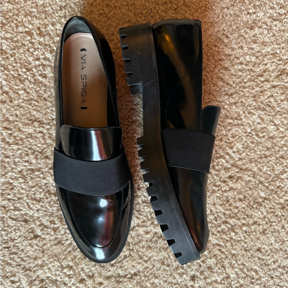 Via Spiga Women's Gallo Platform Loafer
